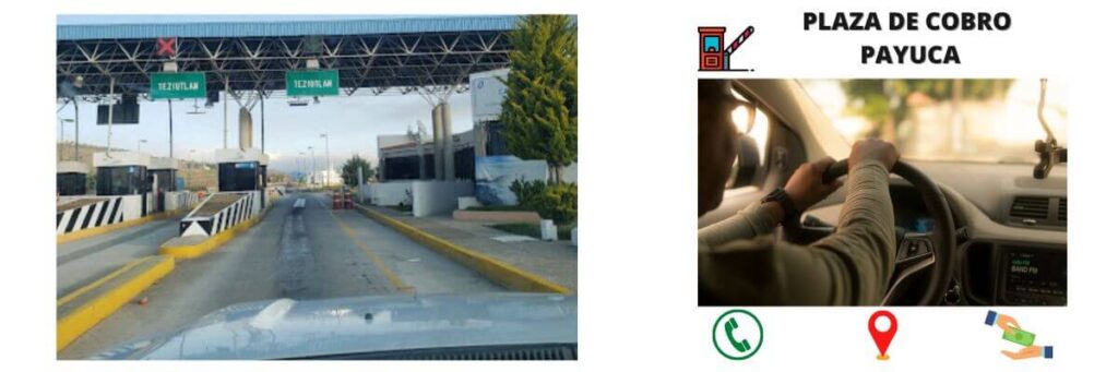 plaza de cobro tarifas Payuca