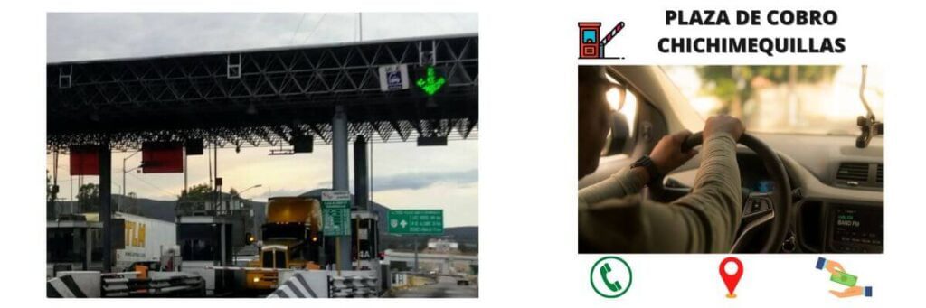 plaza de cobro tarifas chichimequillas